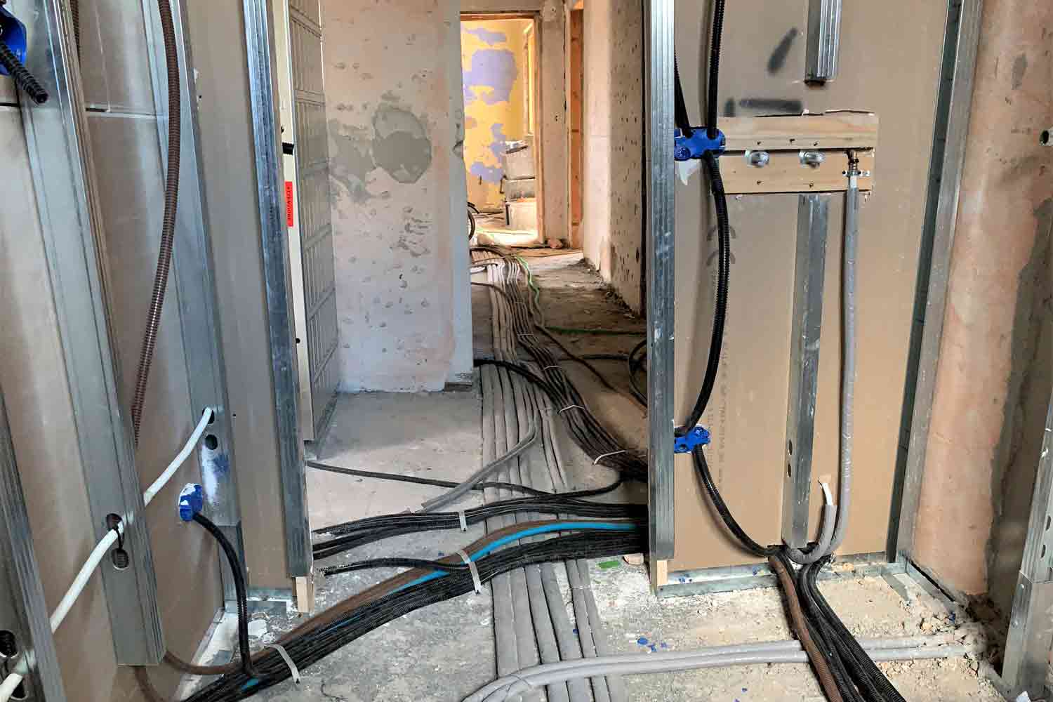 lavori ristrutturazione appartamento Ottobre 2019 ingresso